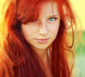 French aged redhead