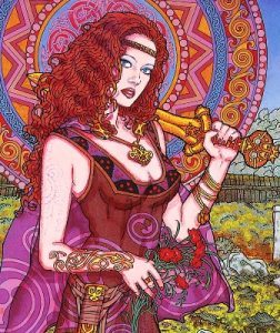 Meet the Famous Irish Warrior - Queen Maeve Irish Mythology - ConnollyCove