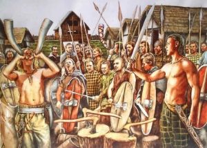 Ancient Celtic chieftain  Celtic art, Ancient warfare, Celtic warriors