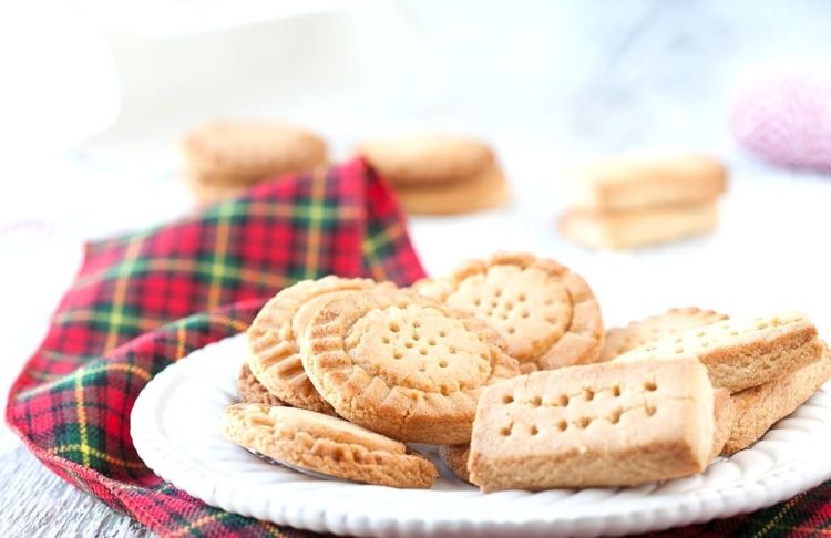 Scottish Christmas Shortbread Cookies
